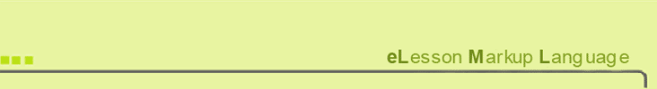eLearning Markup Language